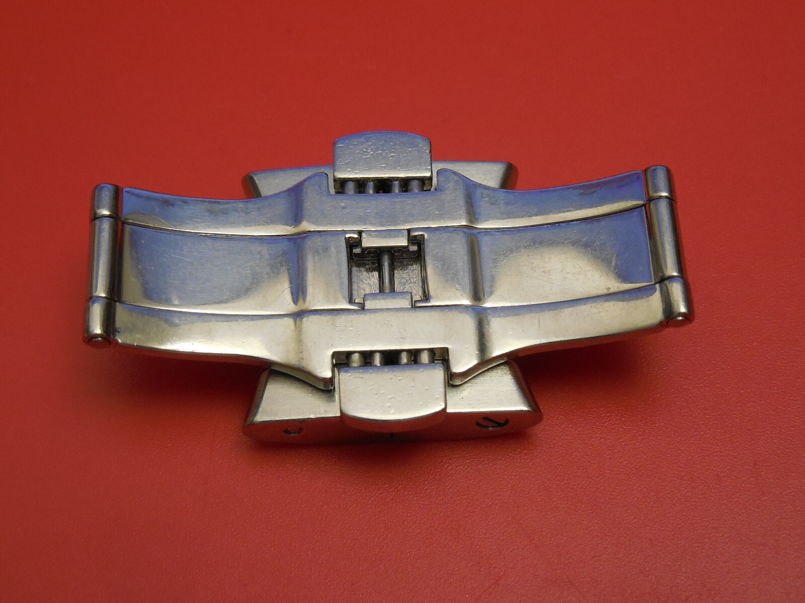 BAUME MERCIER SOLID SS CAPELAND S AUTOMATIC STRAP BAND BRACELET BUCKLE 20MM