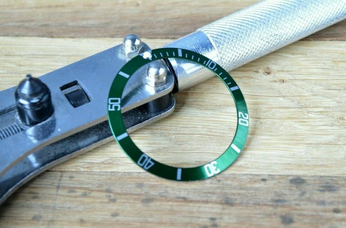 New Bezel Aluminum Insert Fit Rolex 40MM GMT & Submariner 16808 16700 Watch