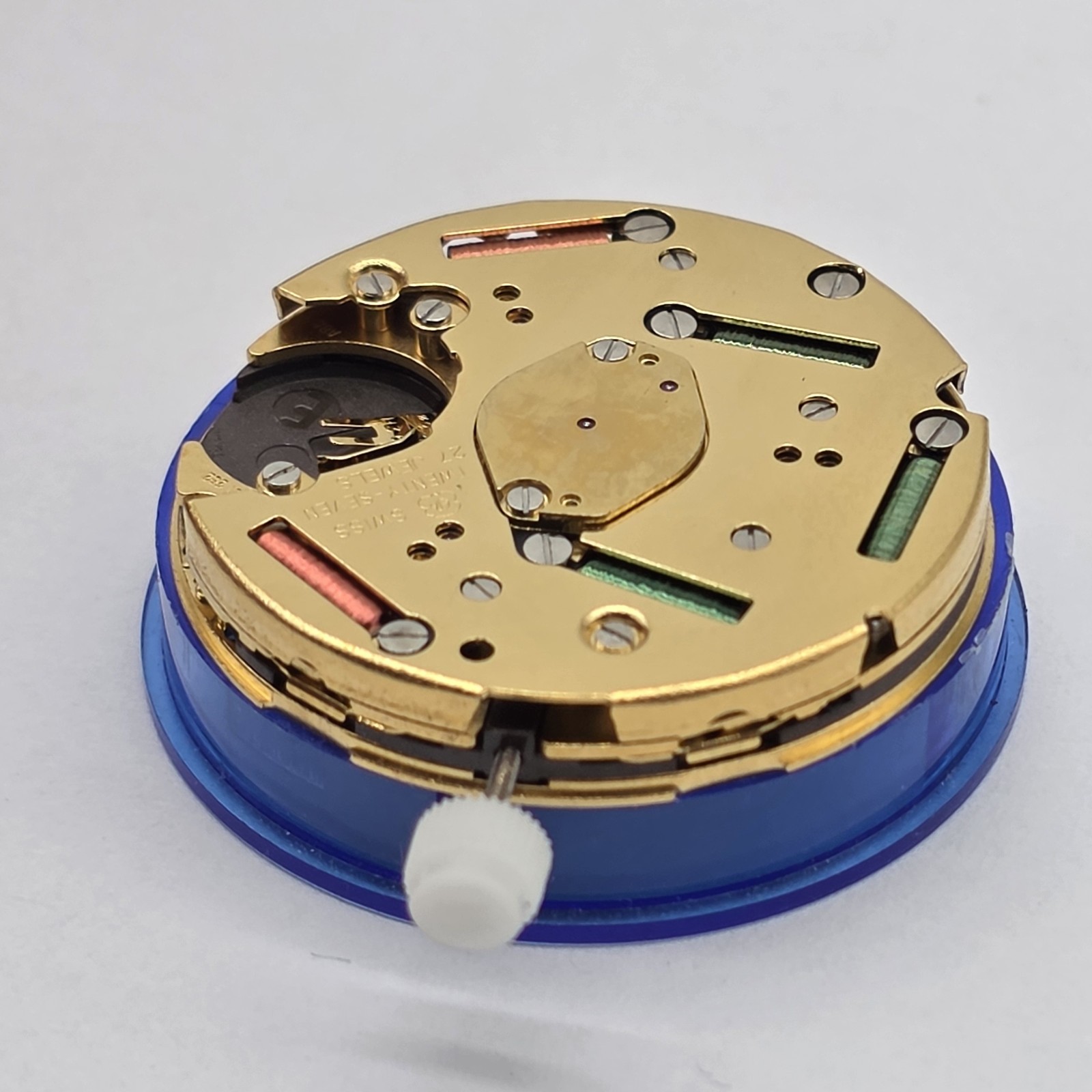 ETA 251.262 Swiss Quartz Chronograph Watch Movement 27 Jewels Untested Parts #1