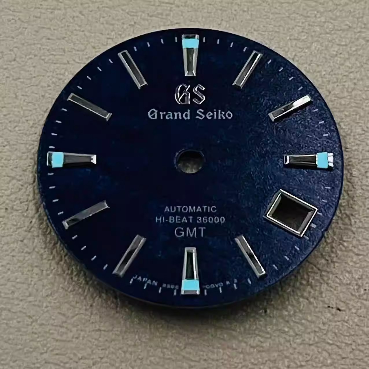 For Seiko 28.5mm Watch Dial Luminous Fit NH34 GMT Movement GS Watches Faces