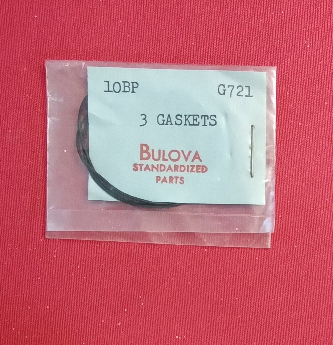 Vintage Bulova Gasket G721 Lot of (3)