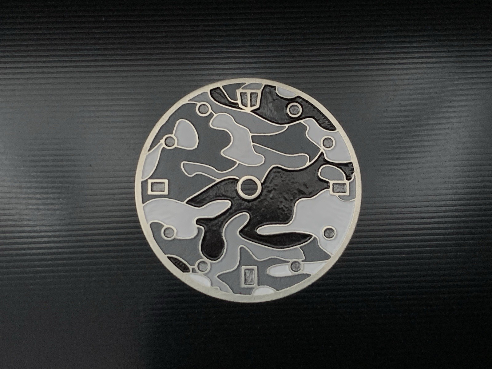 CA / Ø 28,5 mm / 0,4 mm – watch dial, zifferblatt, deeply engraved