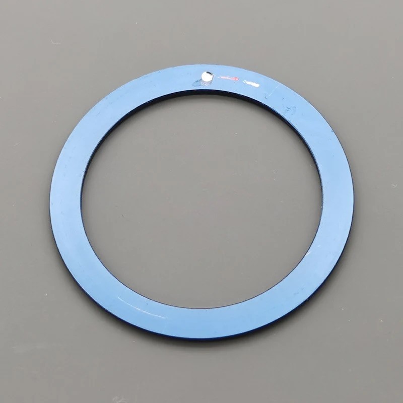 Flat Aluminium Watch Bezel Insert Ring For King Samurai Watch Case 40mmx31.5mm