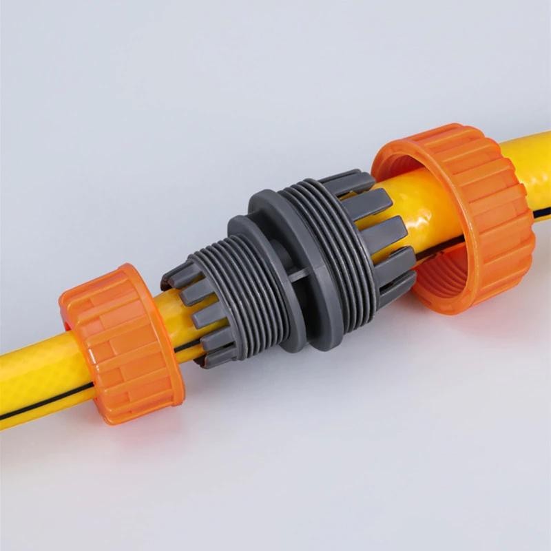 Hose Quick Connector Set 1/2″ & 3/4″ Coupler Adapter for Garden Pipes