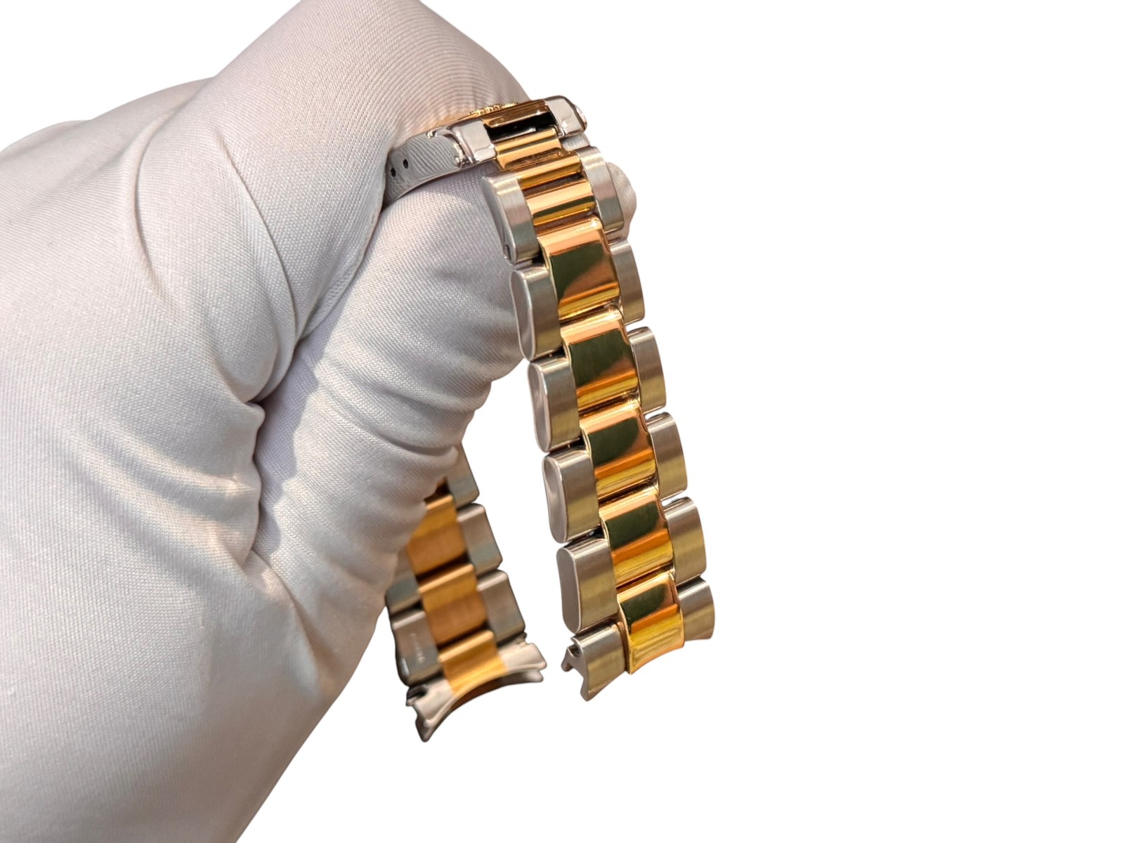Used 18Kt Steel/Gold Oyster Bracelet for Rolex (code 78393A) Steel Gold