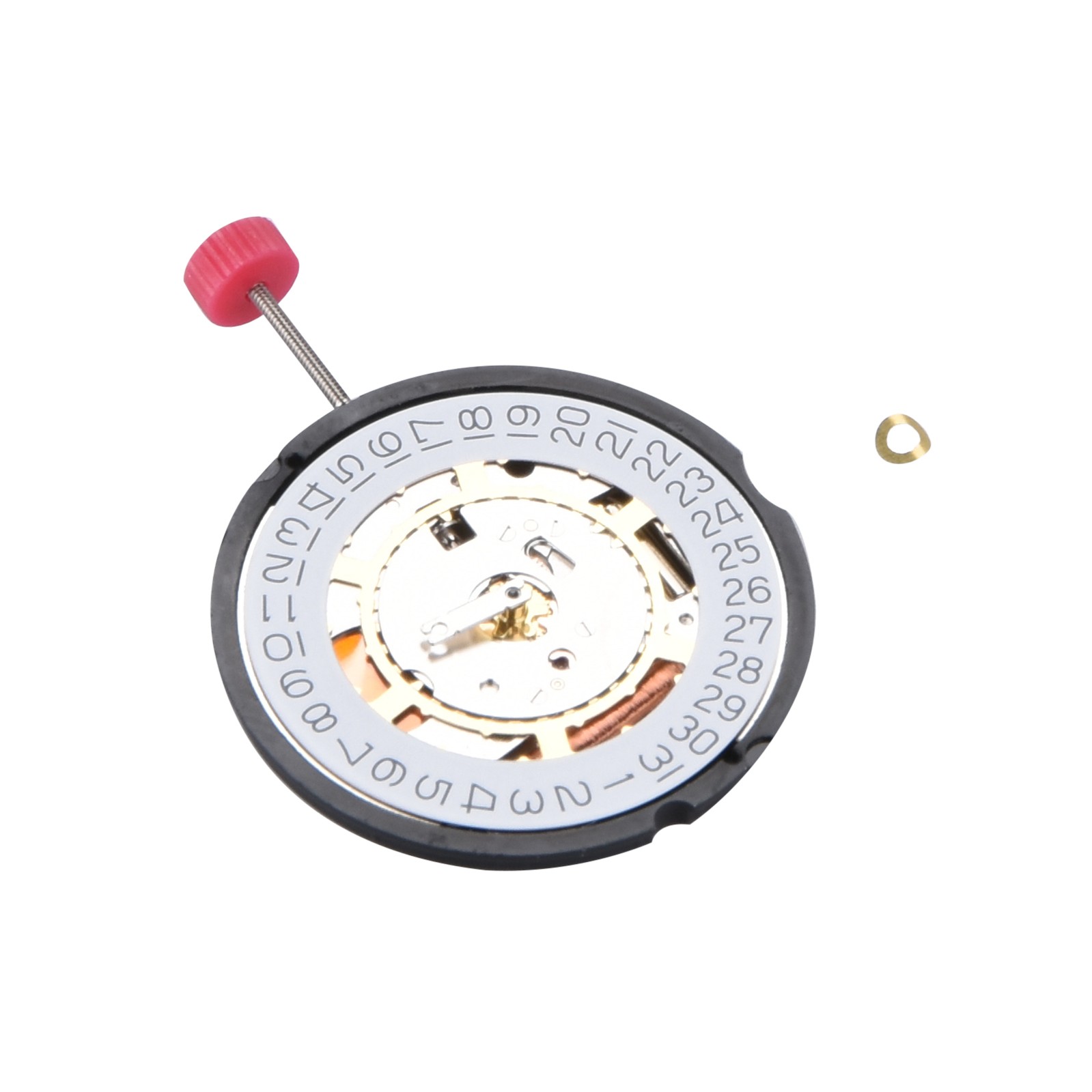 Date @3 Movement With Adjusting Stem & Battery Replacement For Ronda 715 Watch