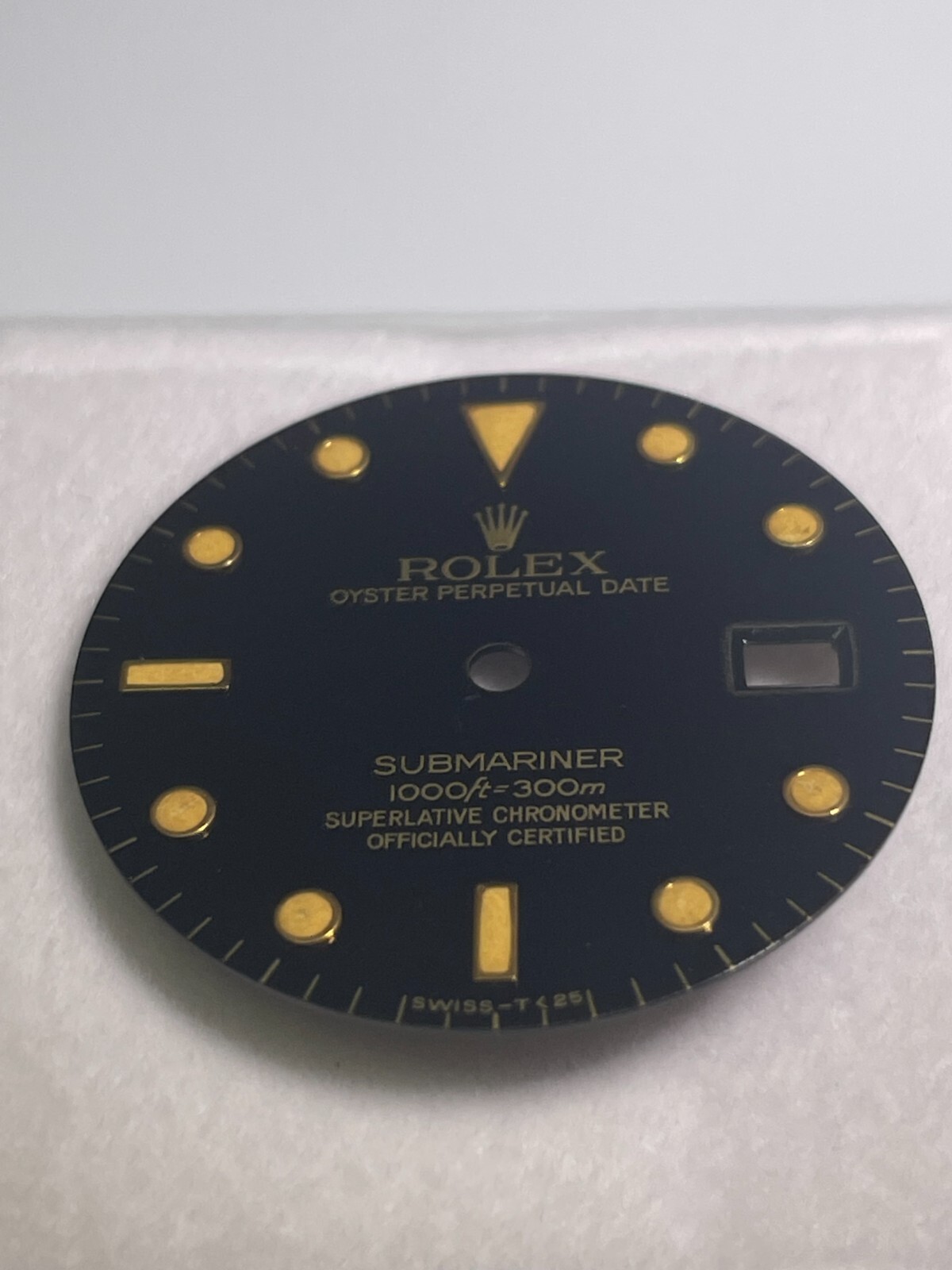 GENUINE DIAL FOR ROLEX BLACK SUBMARINER (REF: 16613 16803)