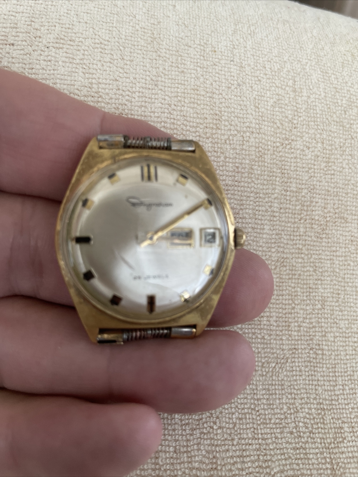Ingraham 25j watch movement Autorotor Wrist Watch