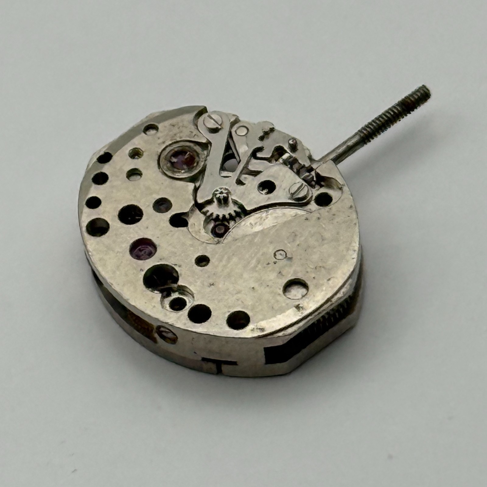 PUW 1175 Watch Movement Elgin Watch 17J Swiss Manual Wind Parts Repair 12.9mm