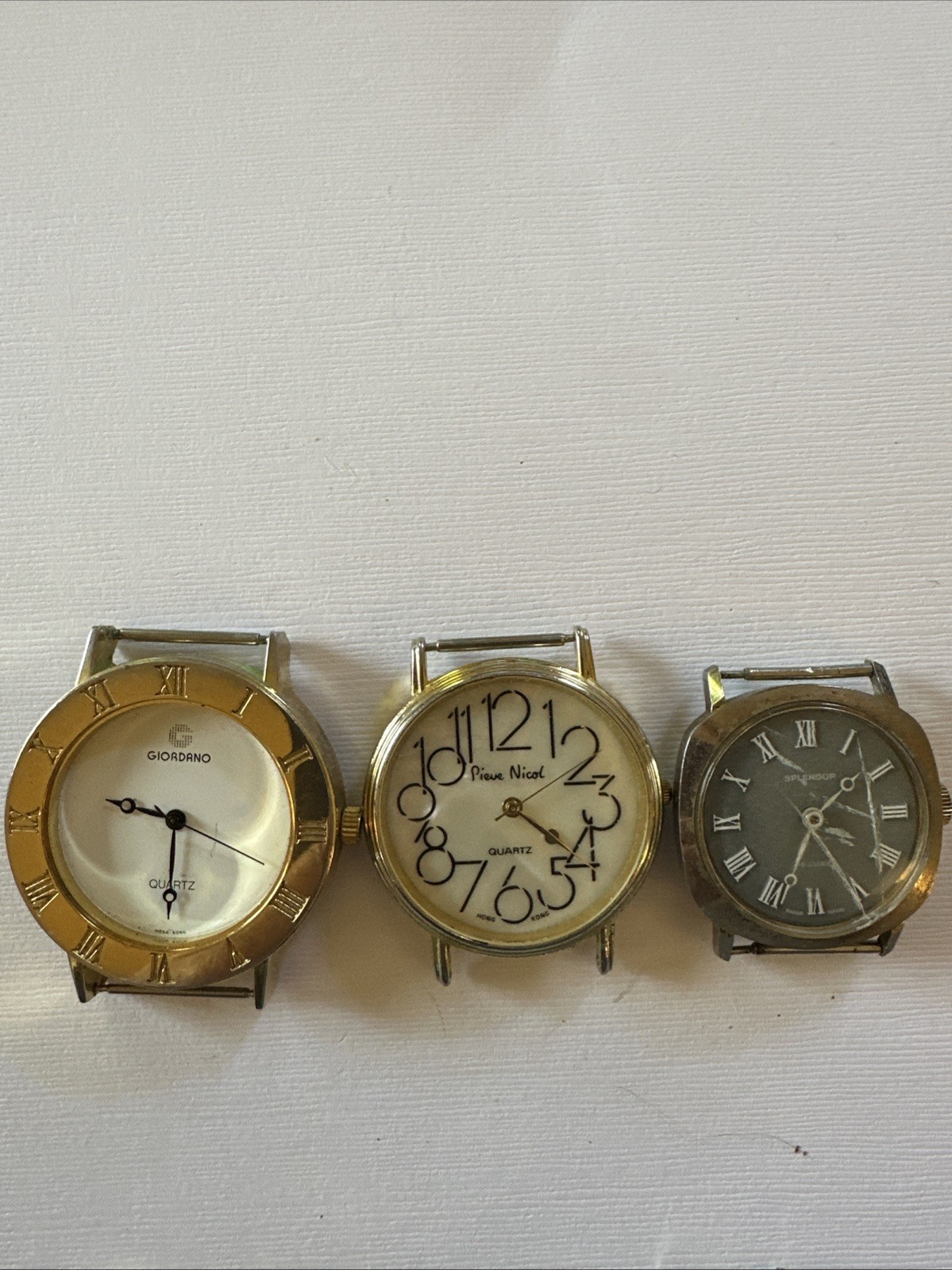 Vintage Watch Lot 8 Pc Timex Lorus Mickey Mouse Wyler Parts Repair Untested