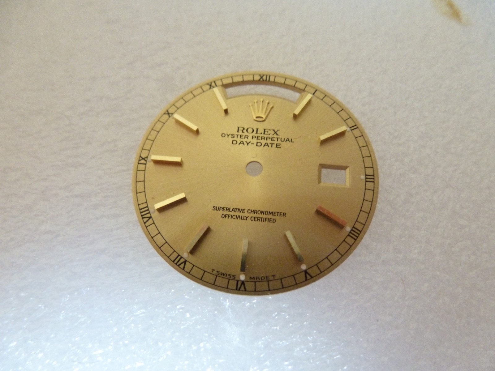 Rolex Day-Date 36mm Men’s President Champagne Stick Dial, Fits 18038 18238 .