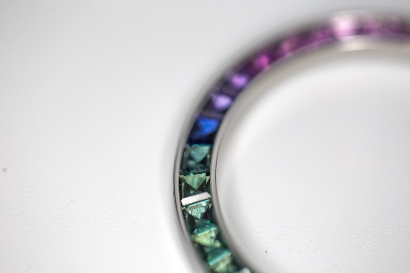 Custom Rainbow Bezel for Rolex Daytona – Fits 116500, 116520, 116509, 116529