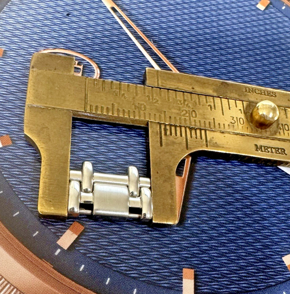Concord Watch Link SARATOGA NEW Stainless Steel 14mm Swiss Made