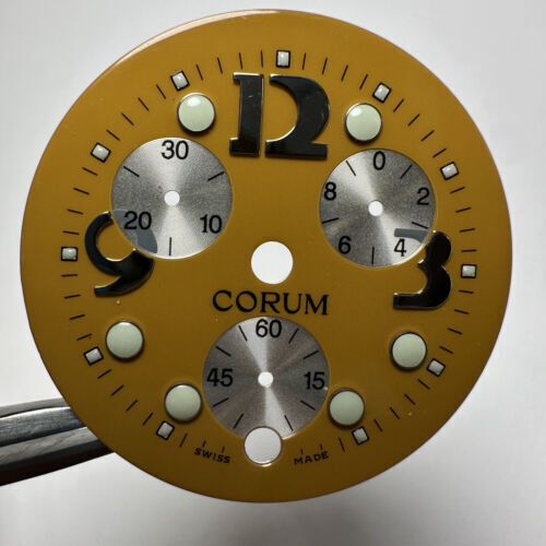 Corum Bubble Chronograph Rare Salmon Orange Dial