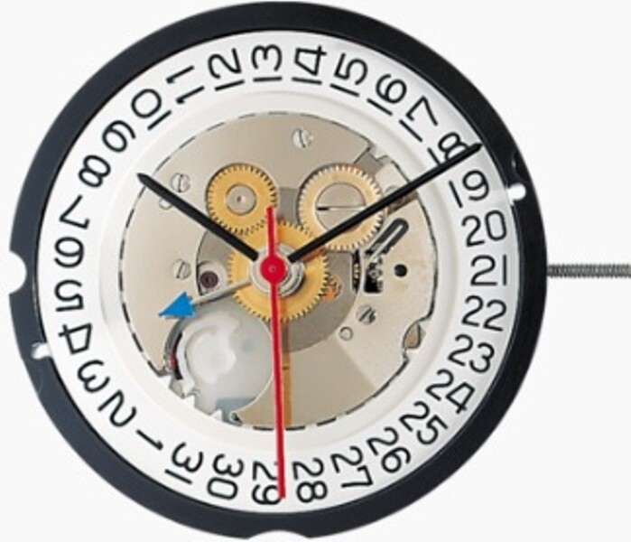 Ronda Quartz Watch Movement 515.24H 24 Hour Date At 3:00 Overall Height 4.8mm