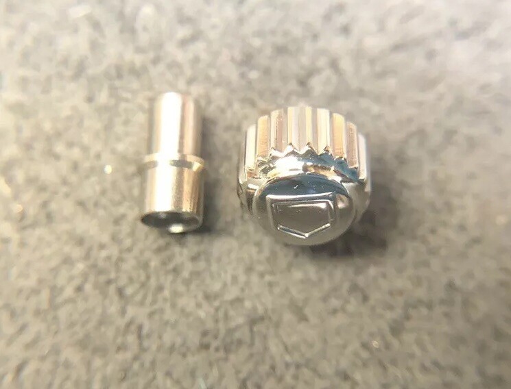 New SS Crown & Tube; Vintage Tag Heuer 1000 980.013 980.006 980.613, 980.113