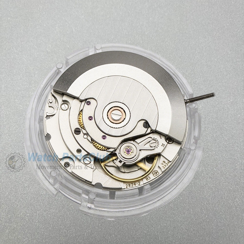 Retro 25 Jewels Automatic Movement Gold White Replace ETA 2824-2 Seagull 2824