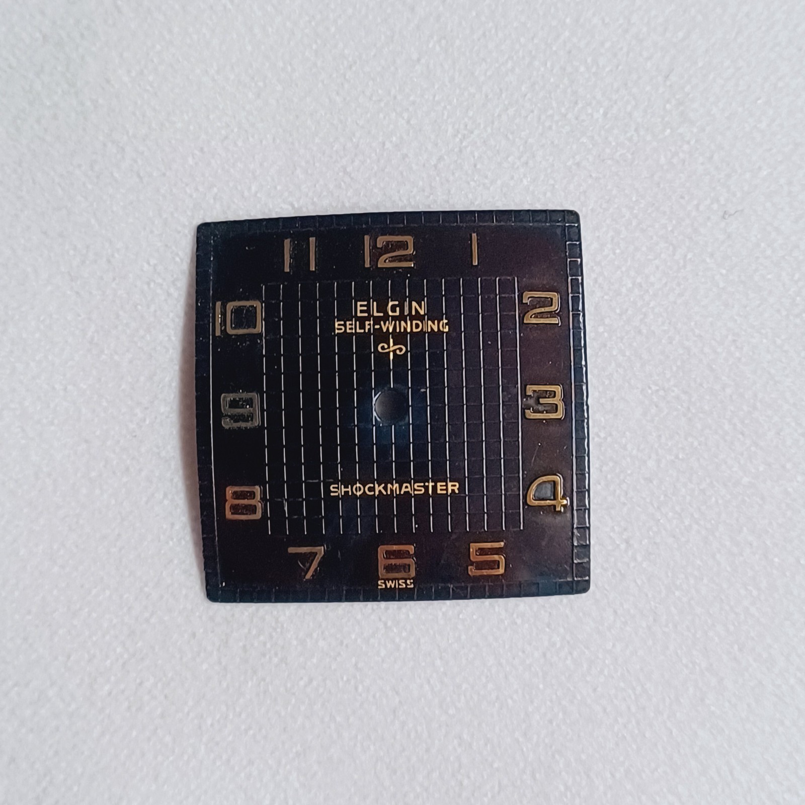 Vintage Elgin Watch Dials Lot- Shockmaster / Selfwinding, 1950’s – 60’s