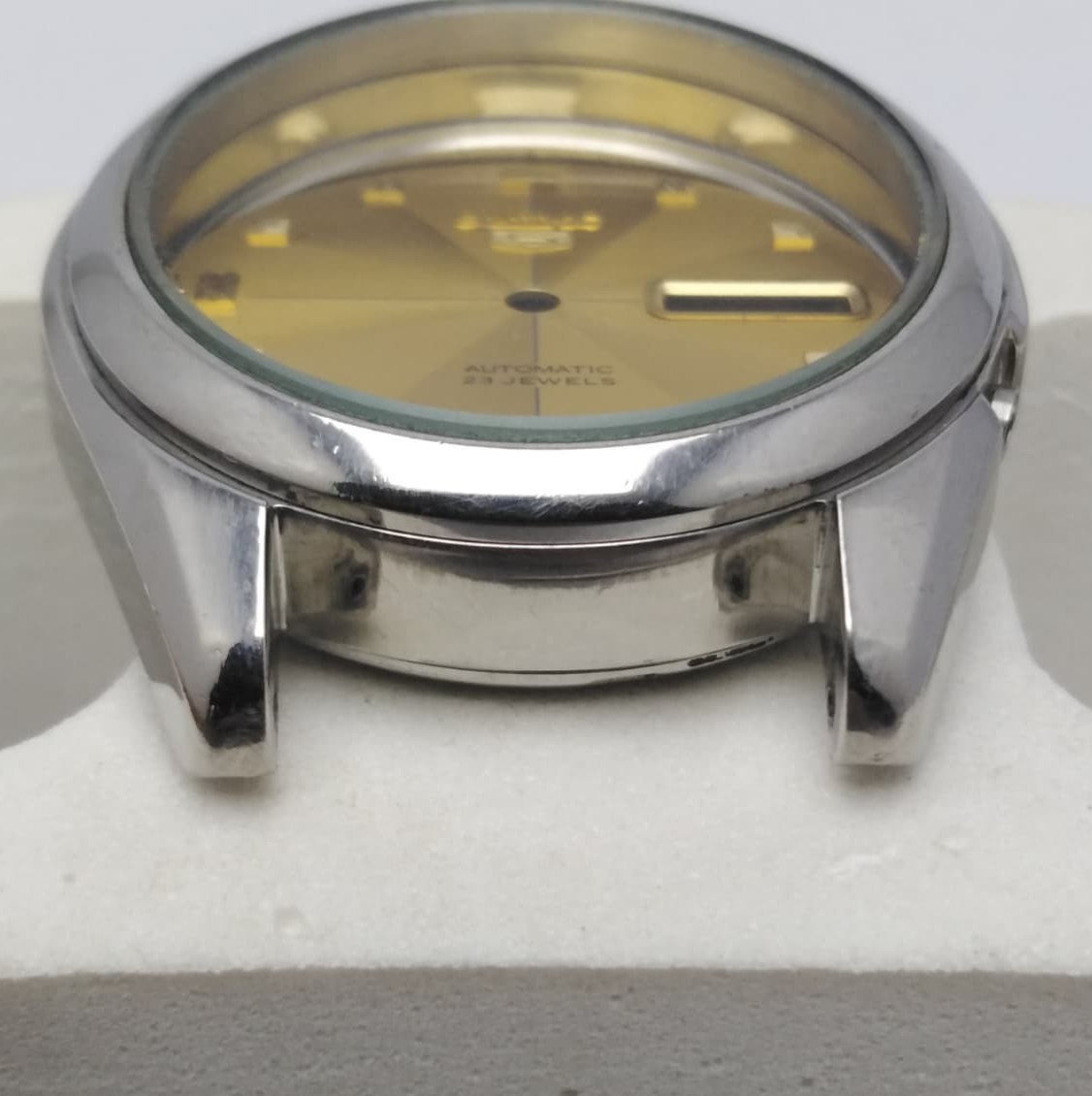 Seiko 5 Automatic 7S36-00X0 Japan Men’s Watch Case and Dial Only For Parts