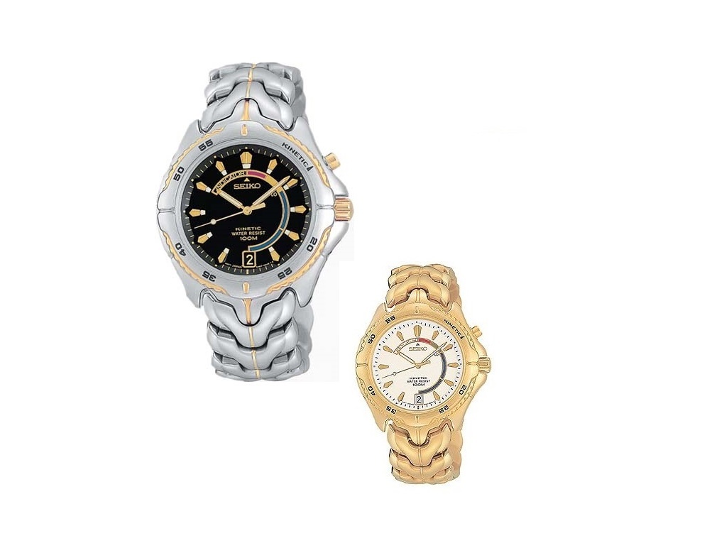 Seiko Kinetic Clasp Windward Watch Replacement SKA060 SKA058