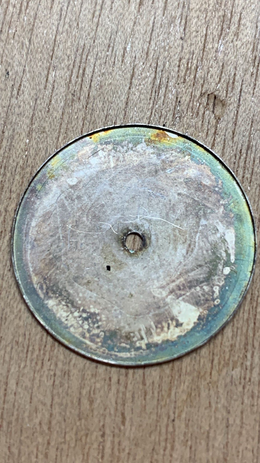 Original Vintage Piaget 9P Coin Watch Dial With Hands Clip on 21mm