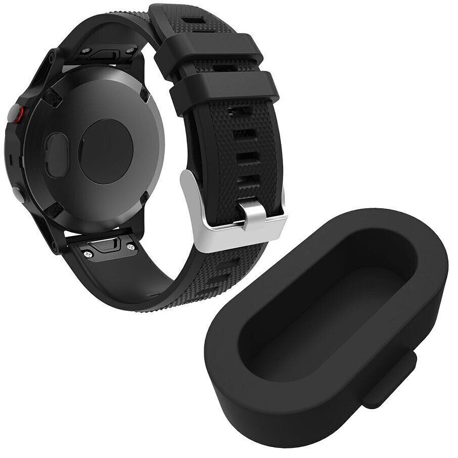 Soft Rubber Sensor Plugs Cover For Garmin Fenix 5S 7 Quatix 5 Vivosport TPU Case