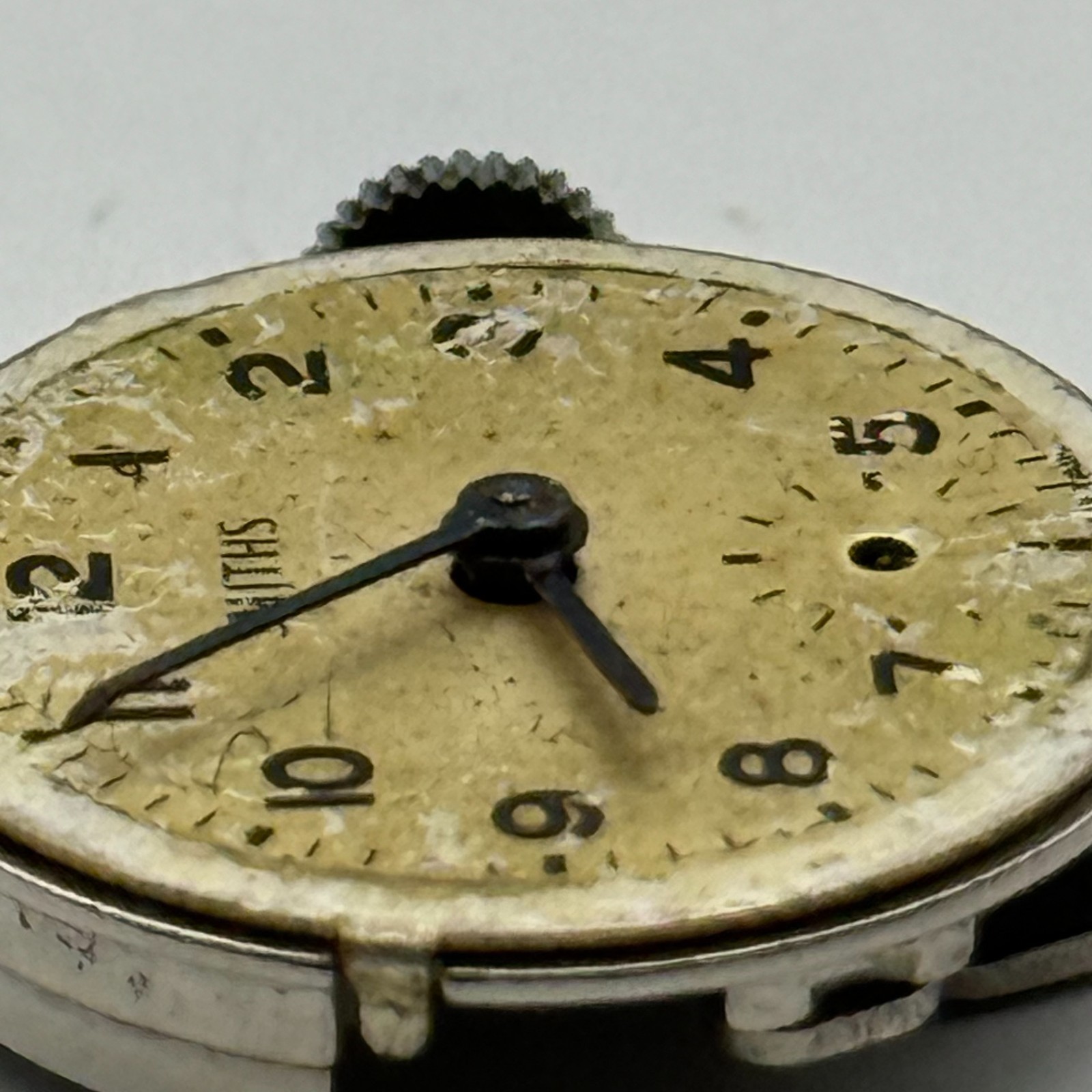 Smiths Cal 201 Watch Movement Great Britain Manual Wind Parts Repair 19.3mm