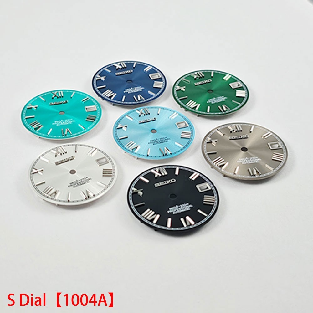 For Seiko 28.5mm Watch Dial No Luminous Fit NH35 NH36 Movement Watches Faces