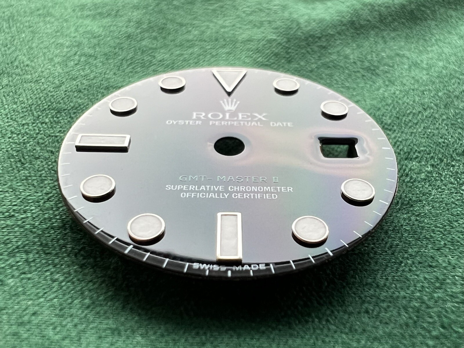 Authentic Rolex GMT Master II Luminova Black Dial (Ref. 116710LN) – OC#749