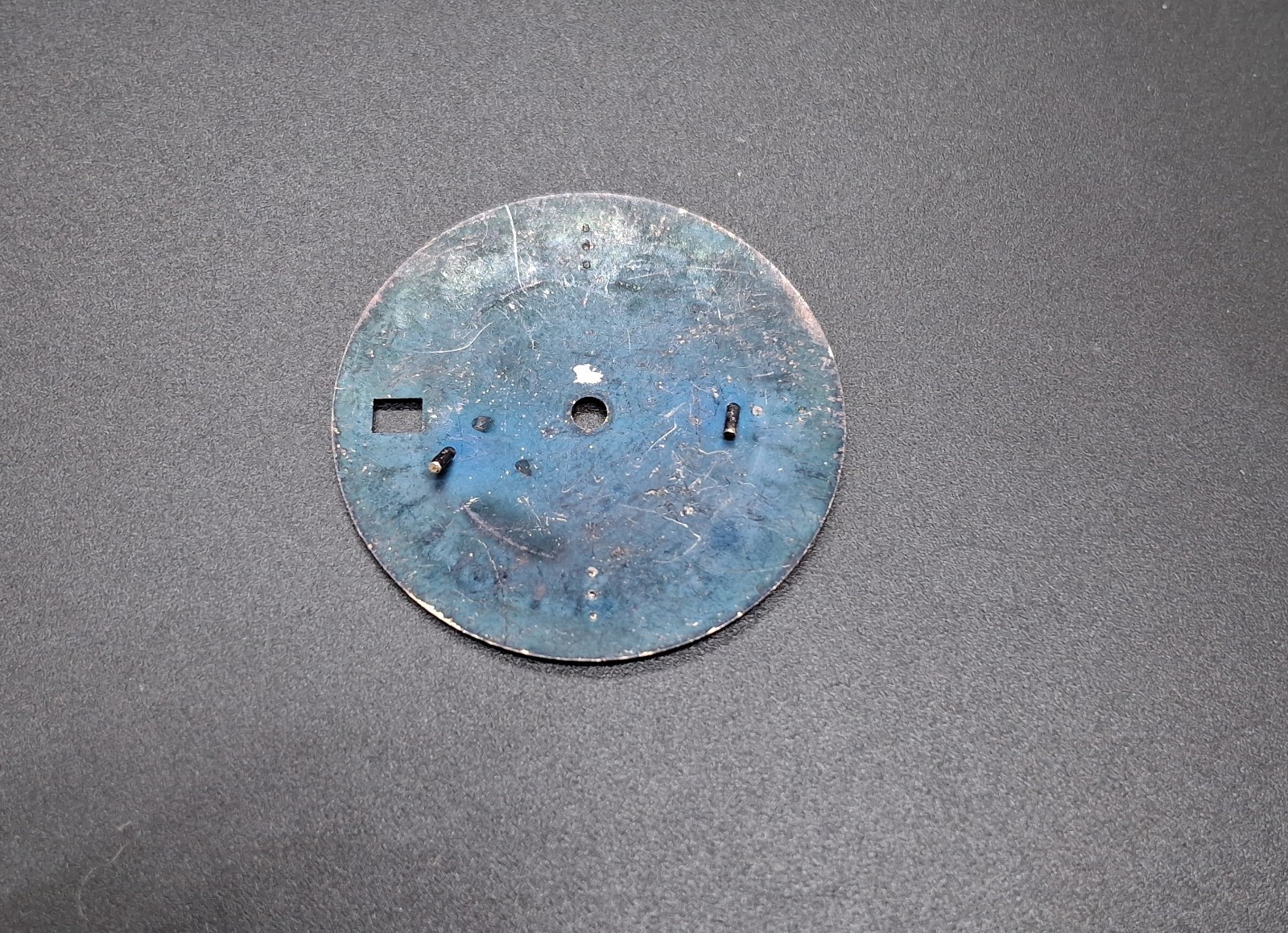Longines Vintage Replacement Dial ADMIRAL AUTO 29.5mm BLUE/SILVER