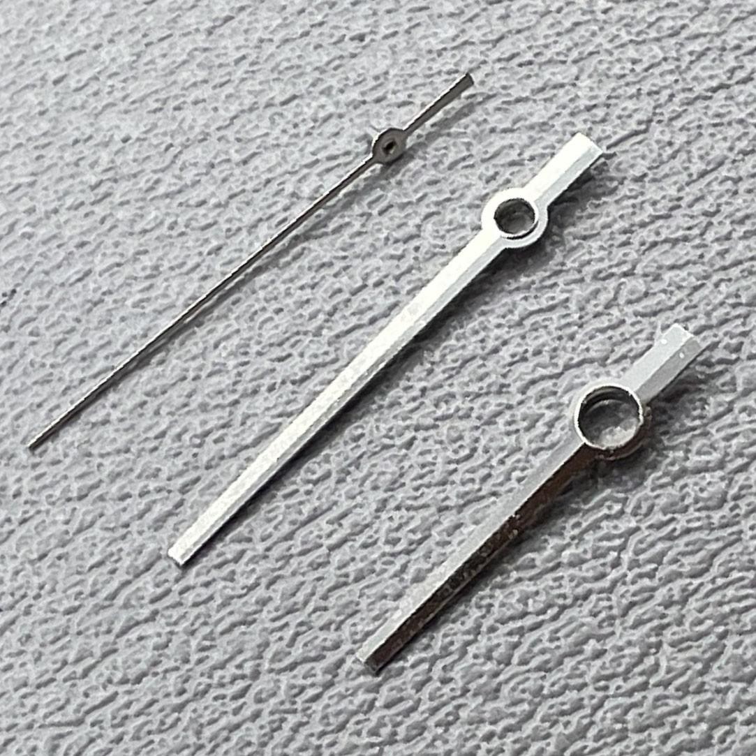 2 Sets/Pack Modified Dayjust High Canon Silver Hands for Miyota 8285 Movement