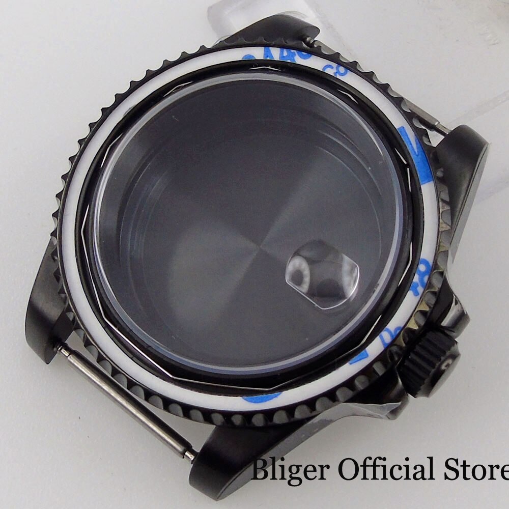 200M Waterproof 40mm SUB Dive Watch Case for NH35A NH34 GMT 120 Clicks Sapphire