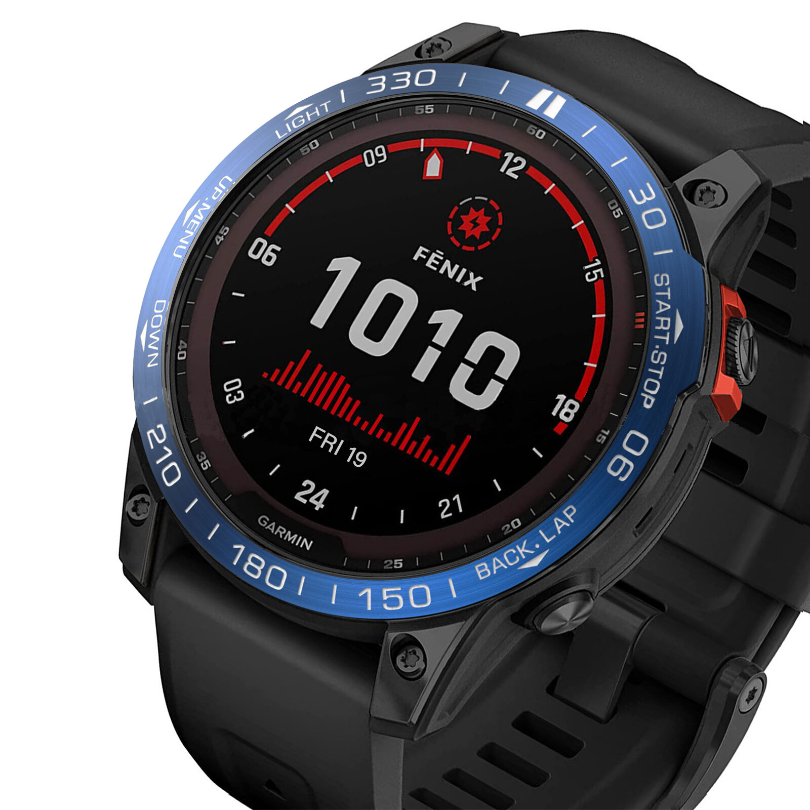 Watch Bezel Ring Protective Insert Bezel for Garmin Fenix 7X Watch Accessories