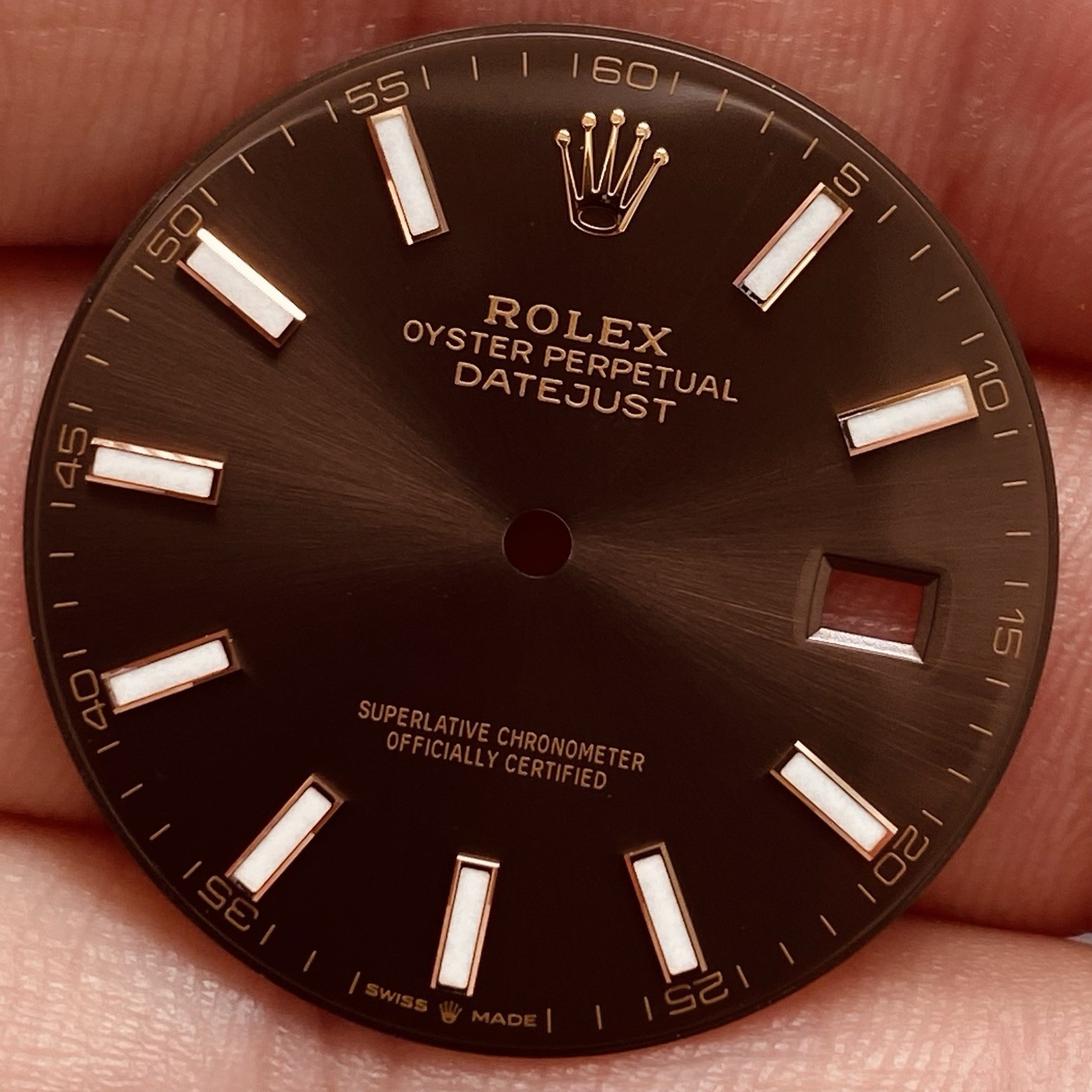 Rolex Brown Dial For Datejust 41mm Model Ref 126333 & 126303