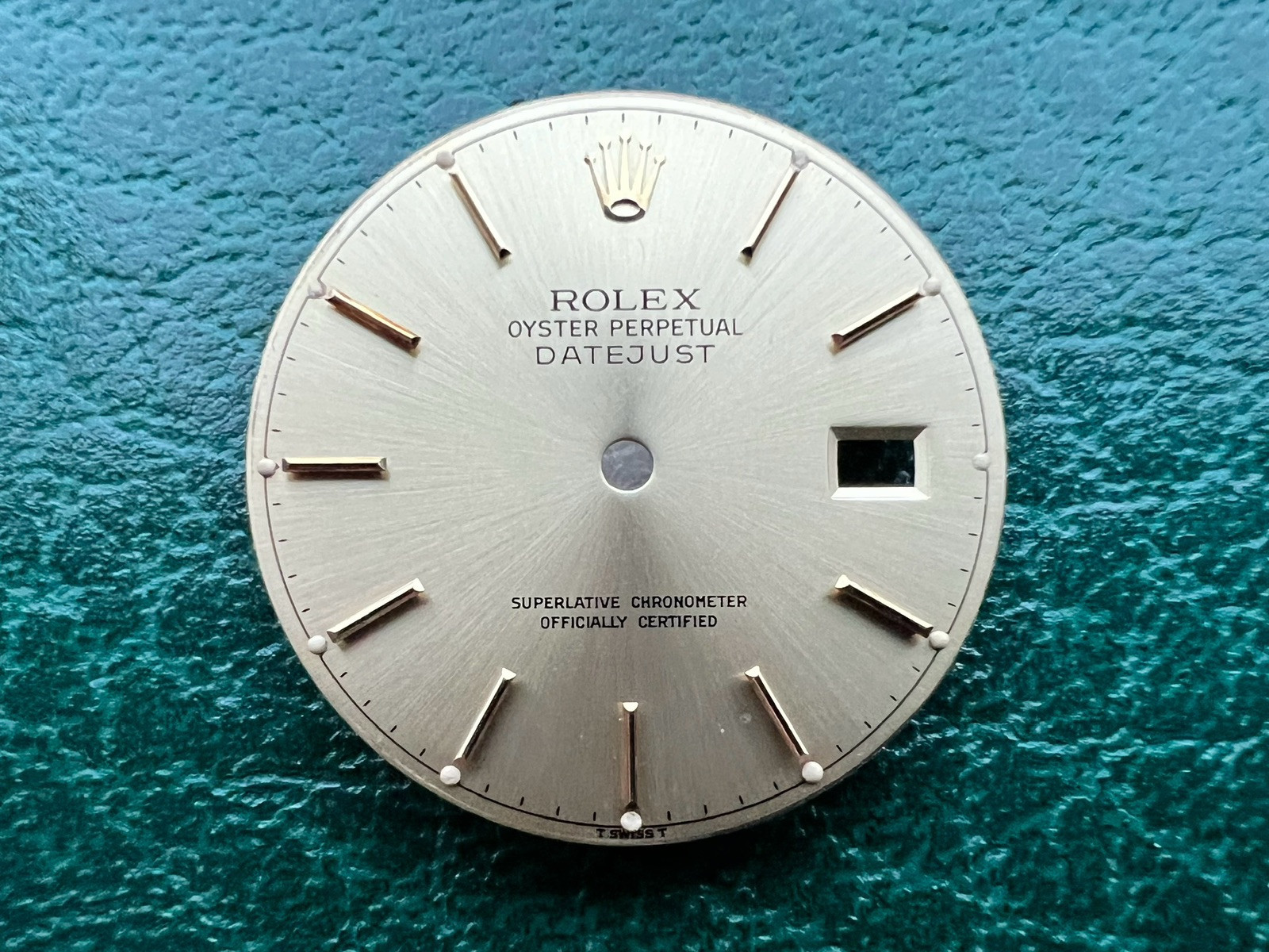 Authentic ROLEX Datejust Champagne Gold Dial for 36mm Case – OC#931