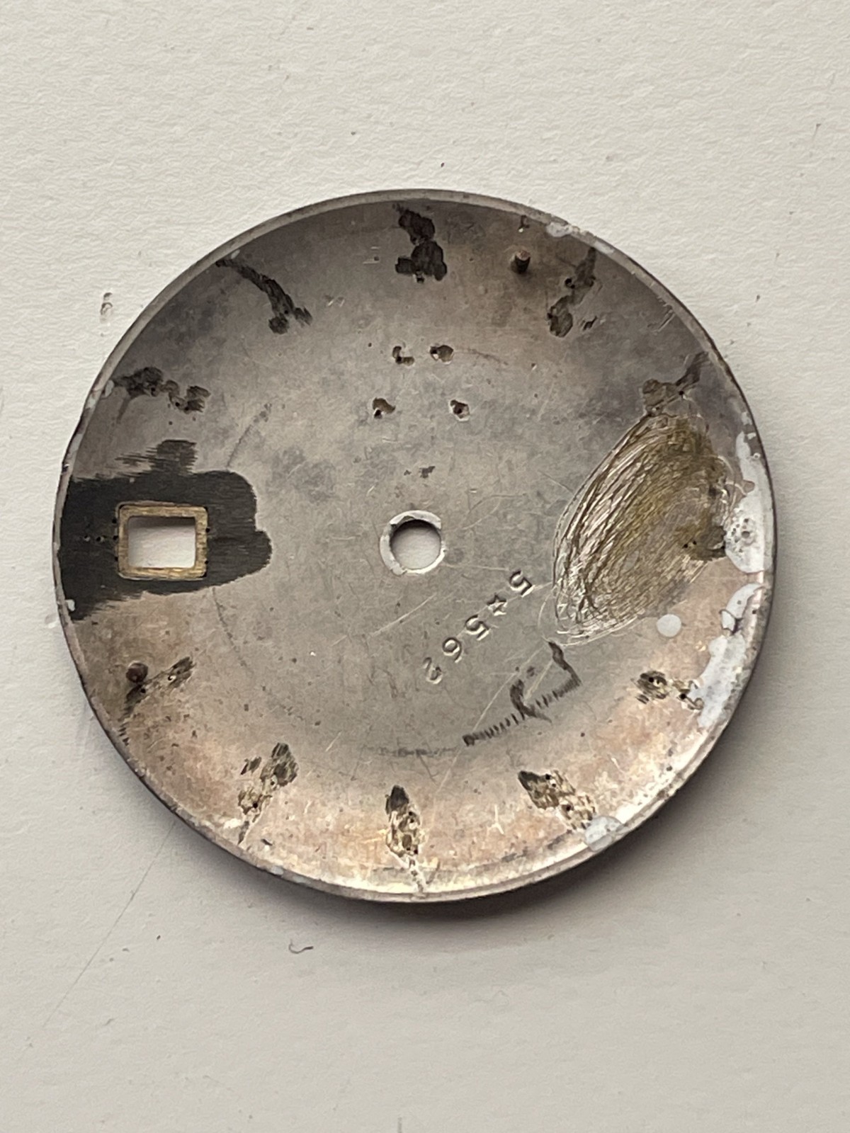 Vintage Omega Watch Silver Dial 29mm