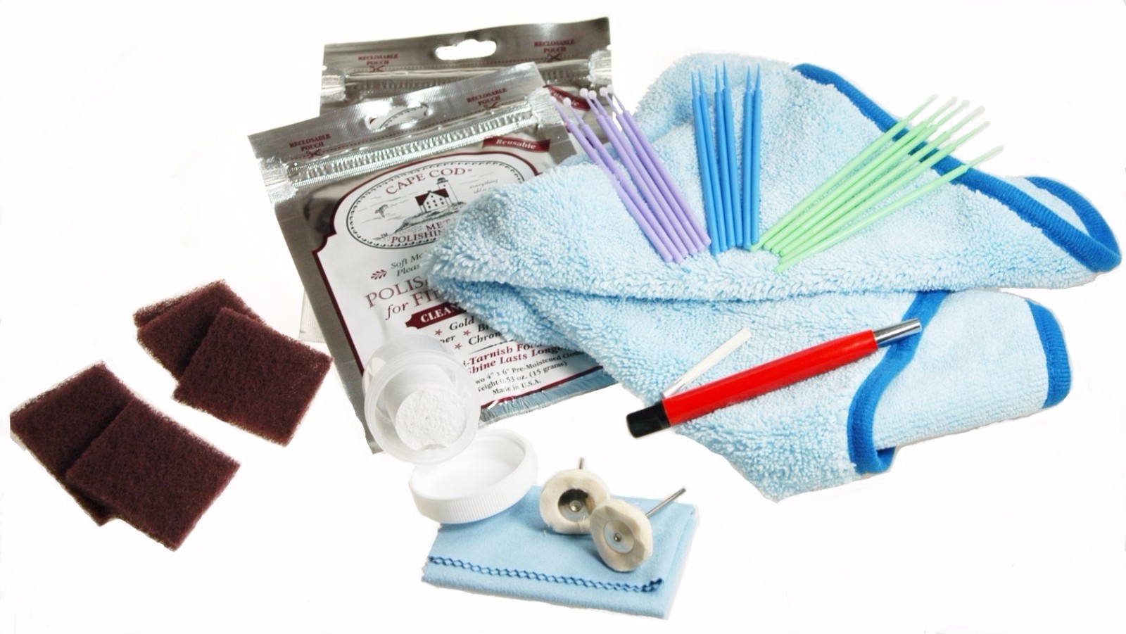 Deluxe Watch Scratch Removal Kit for Ulysse Nardin UN – SS & Gold