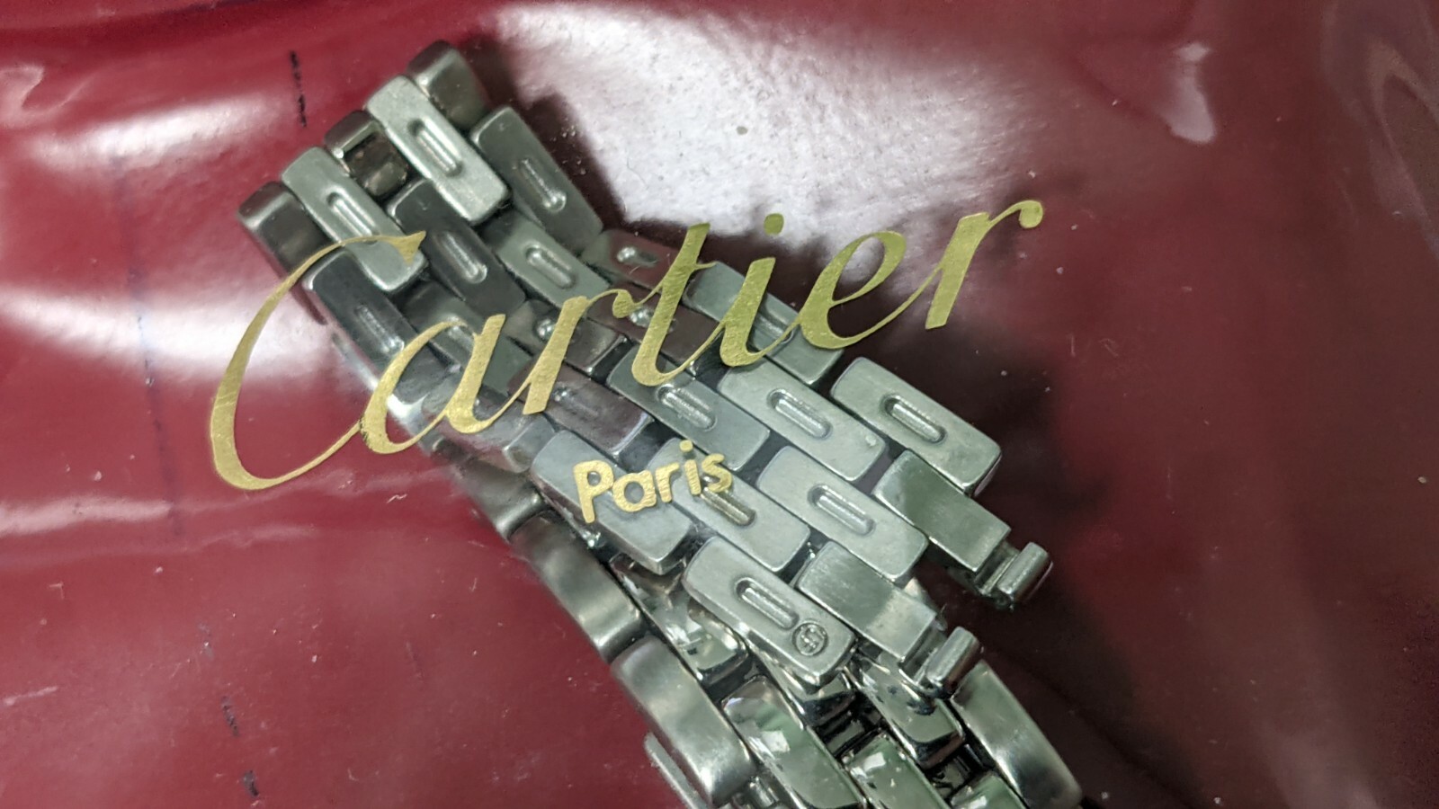 Cartier Panthere Ladies S/S bracelet, approx 11.84mm PM (petite model)