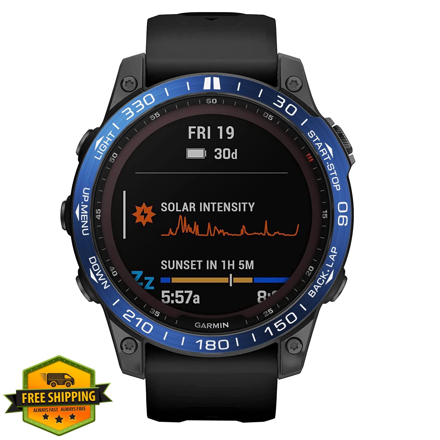 AISPORTS Bezel Styling Compatible for Garmin Fenix 7 Bezel Ring Adhesive Cove…
