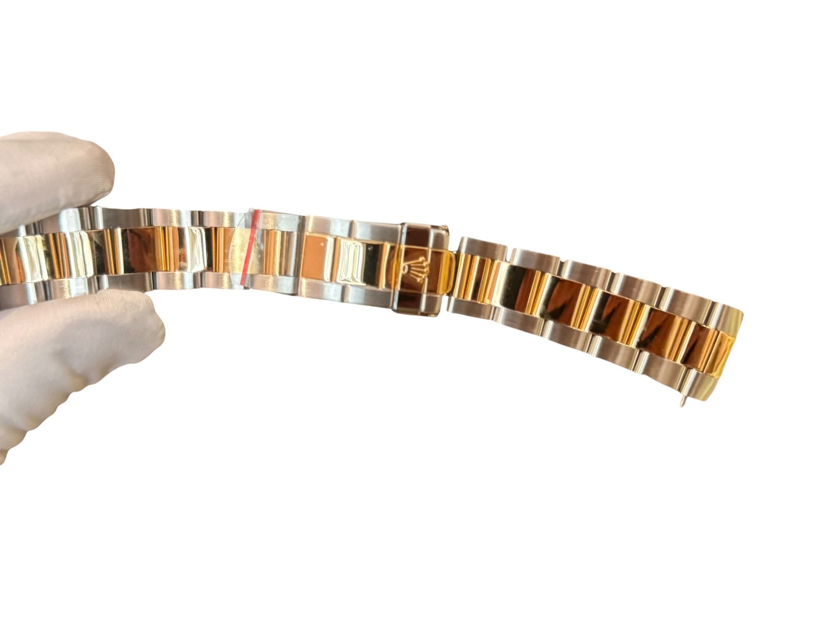 Used Steel/Gold Oyster Bracelet for Rolex (code 78393 T8) Steel Gold Bracelet