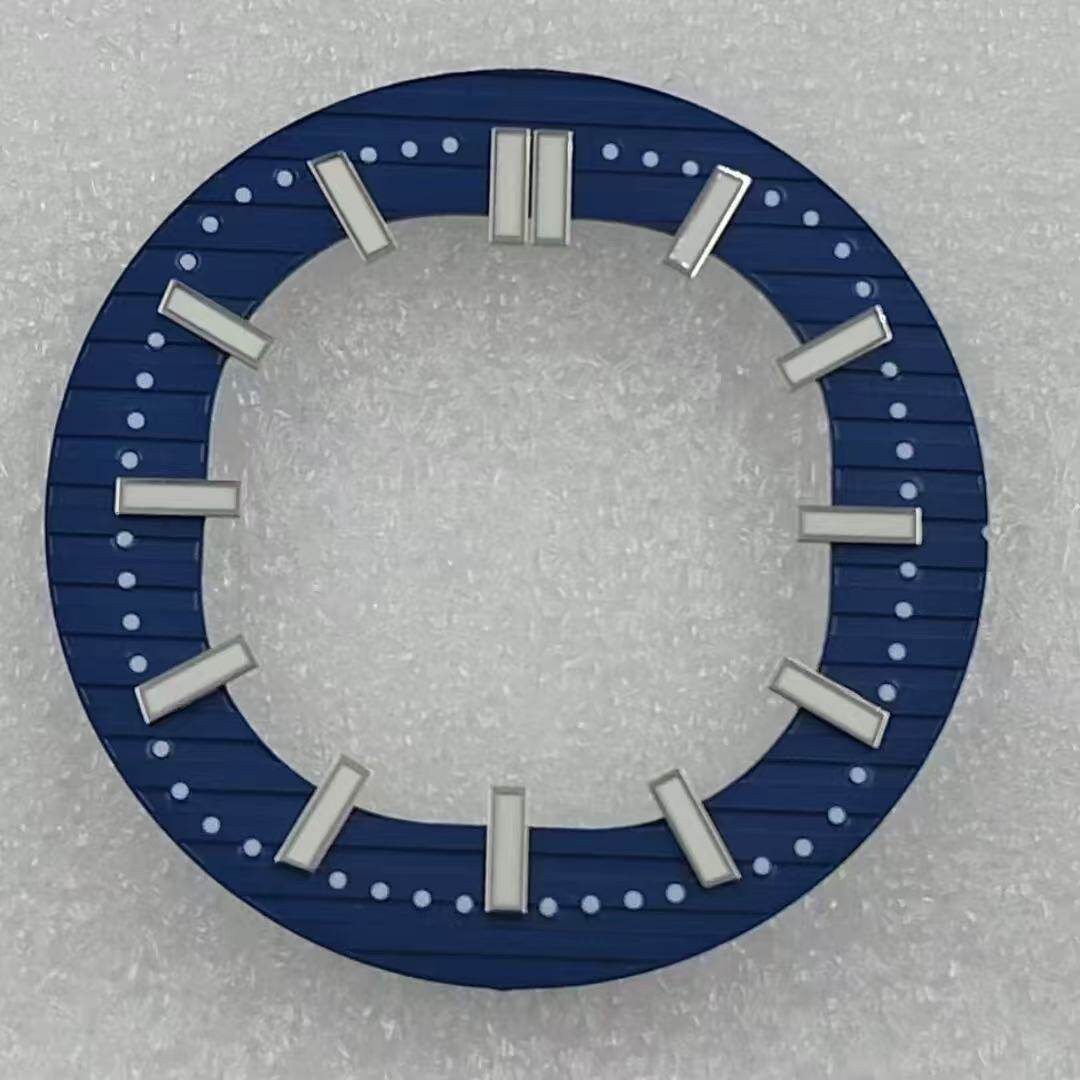 30.5mm Open Center Dial Ring Stick Indices Lume Dots Fit Auto Mod