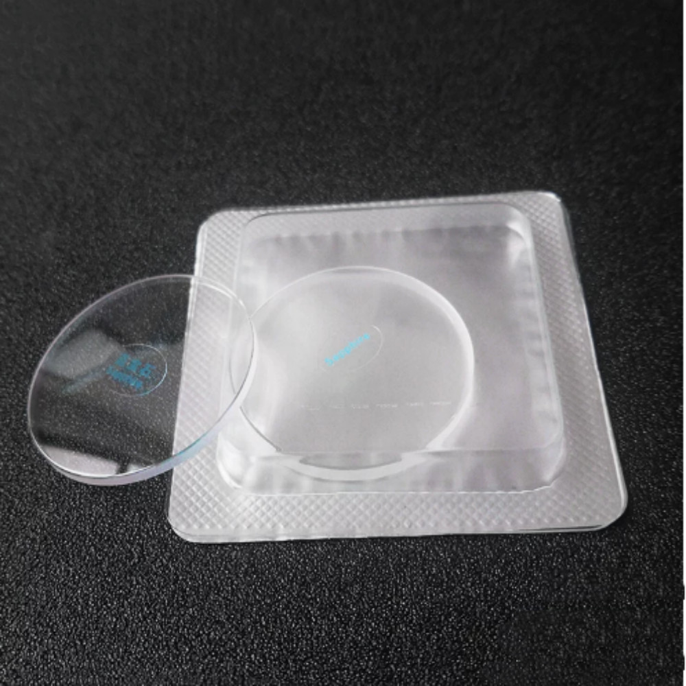 2.0mm Thick Single Dome Sapphire Watch Glass Crystal 32mm-40mm Diameter Option