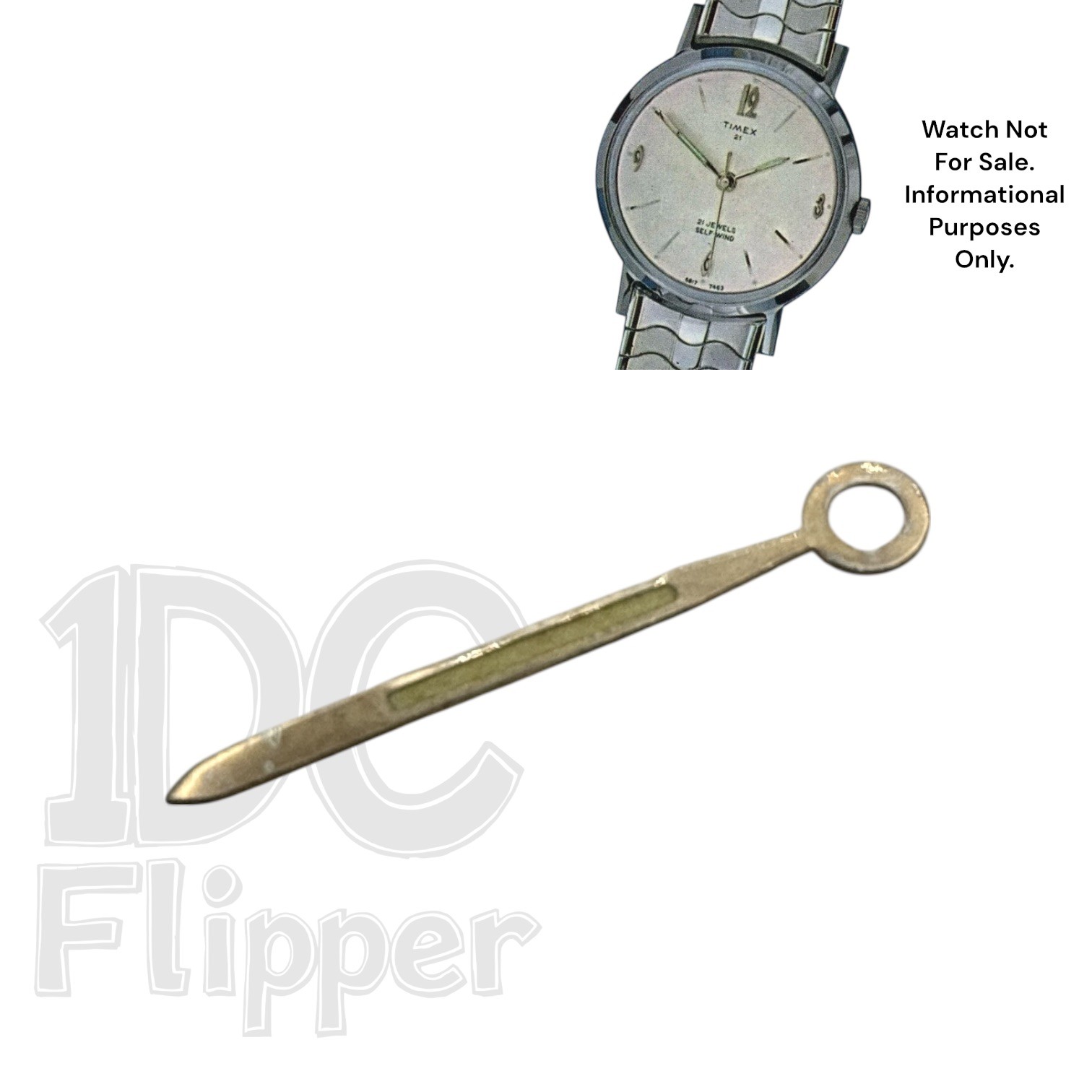 Timex 21 Jewels Watch MINUTE HAND Part #86 1962-1964 Model 6817 NOS Read!