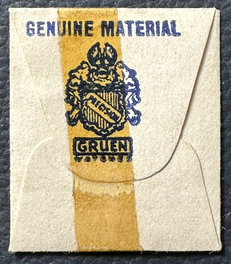 GENUINE GRUEN EB425 CAL179 1/4 DOZEN CLICKS JEWELER WATCH REPAIR WP5