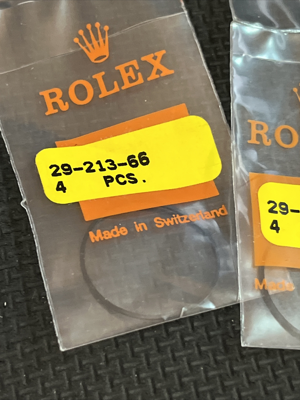 NOS Rolex Back Case Gasket 29-213-66 Single OEM Gasket