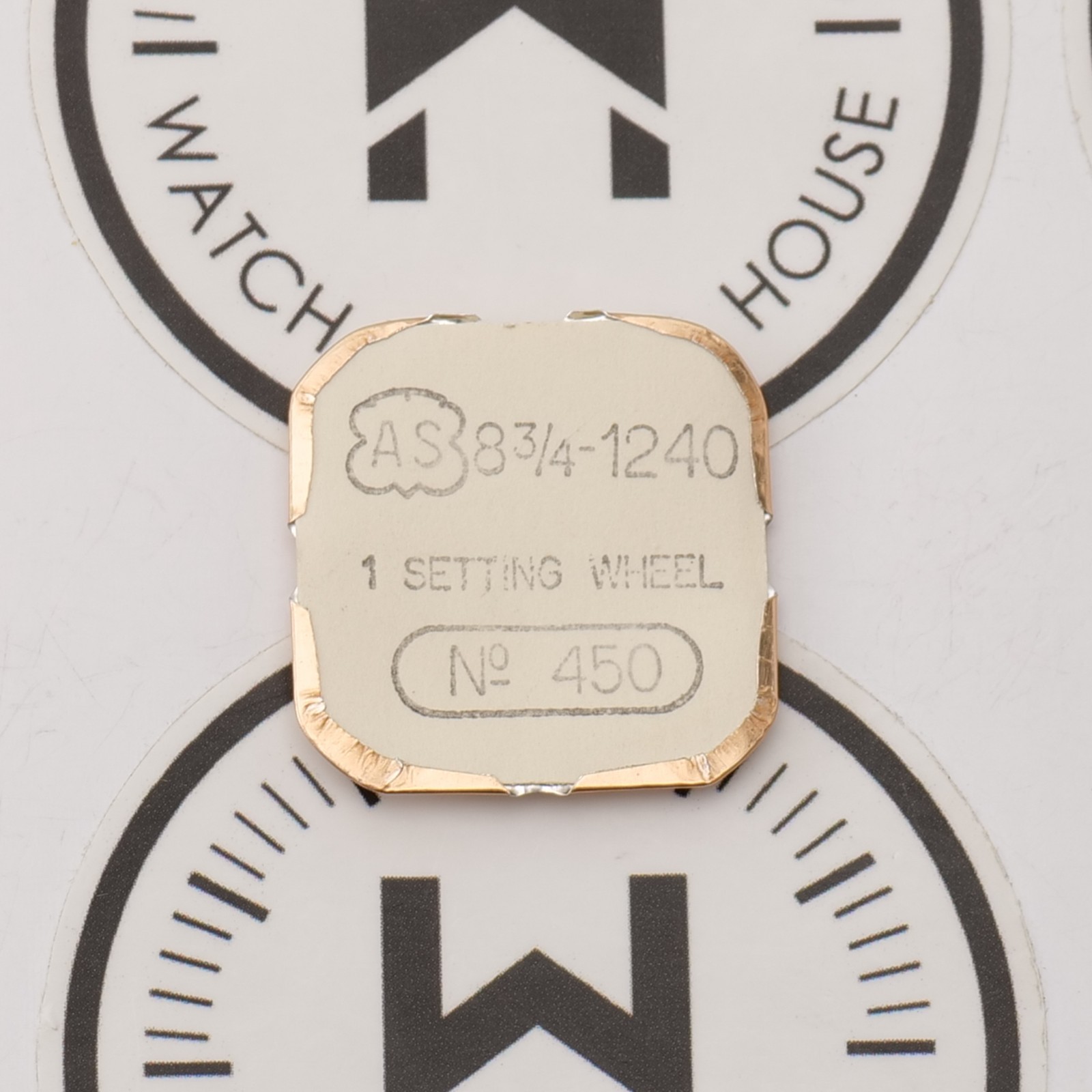 AS 1240, 1250, 1360 Setting Wheel 450/495 Watch Part New Old Stock Watch (SETW)