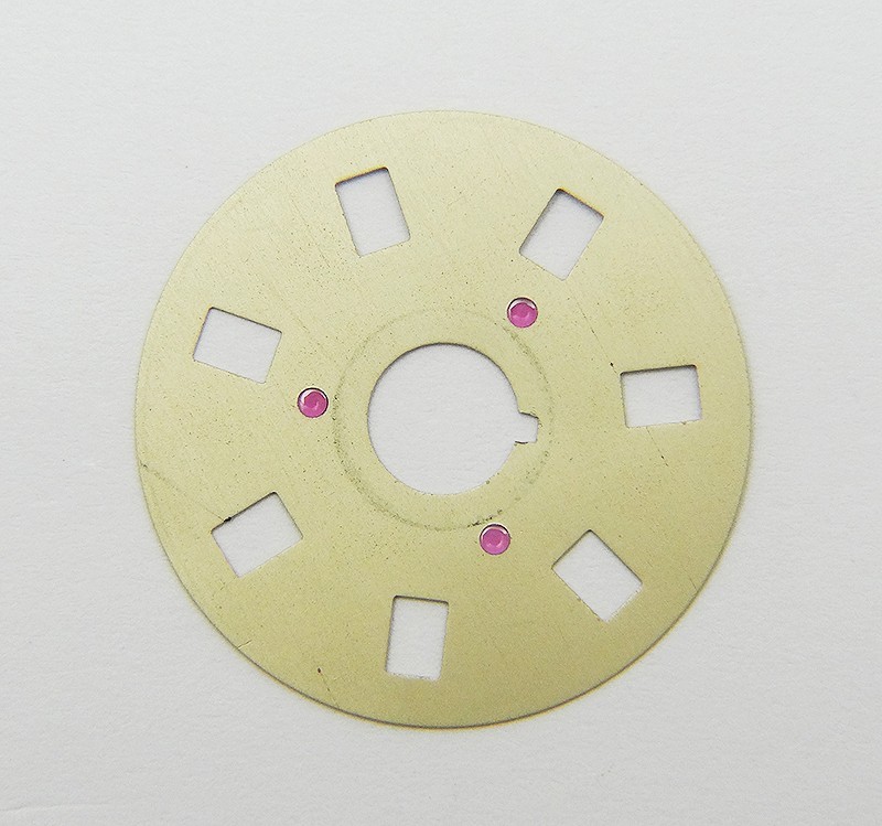 Genuine Rolex 1555 1556 Caliber Beige Watch Day Date Disc 1803 1802 1807