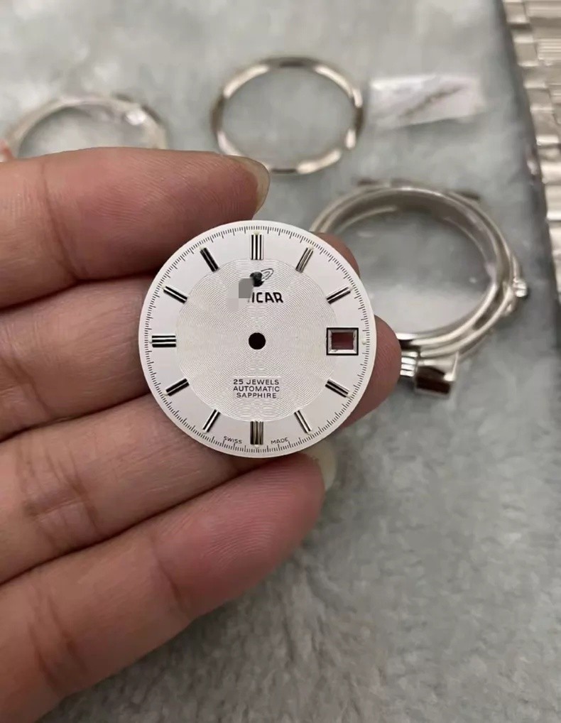 For ar DIY 35mm Watch Steel Case kit For 2824 movement