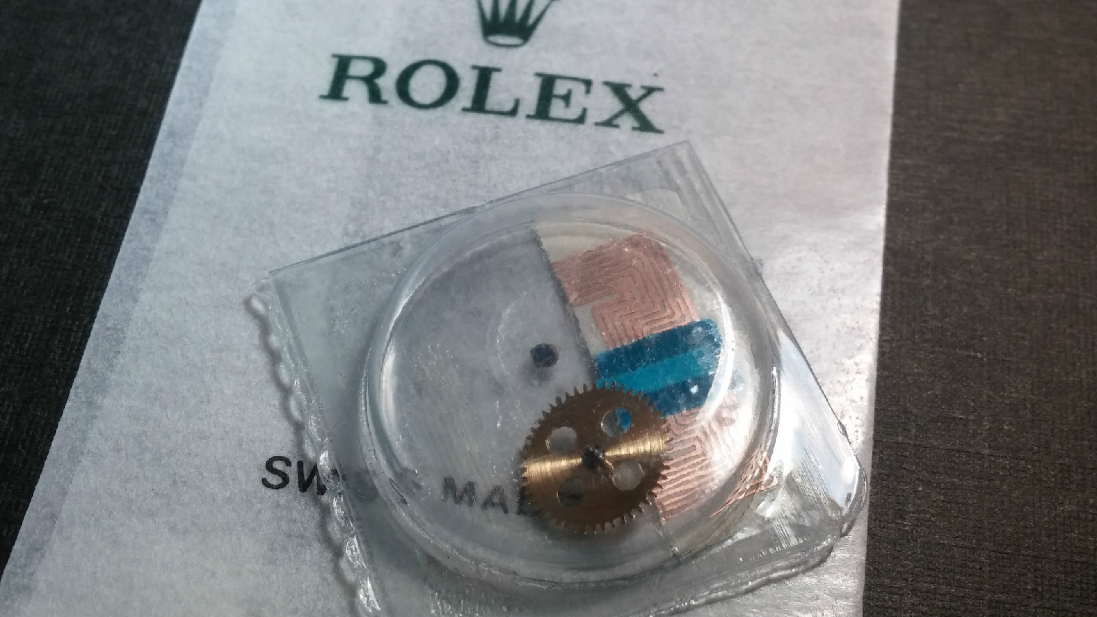 Original Rolex 3030 5069 Driving Wheel for Ratchet Wheel NEW, Sealed, 3035 5069