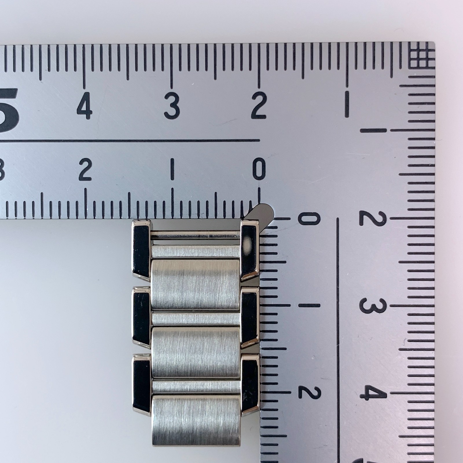 Genuine Cartier Tank Francaise 14.5mm 3P Link Watch Band Bracelet SS